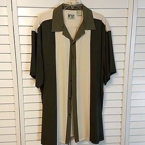 Vintage Silk camp shirt